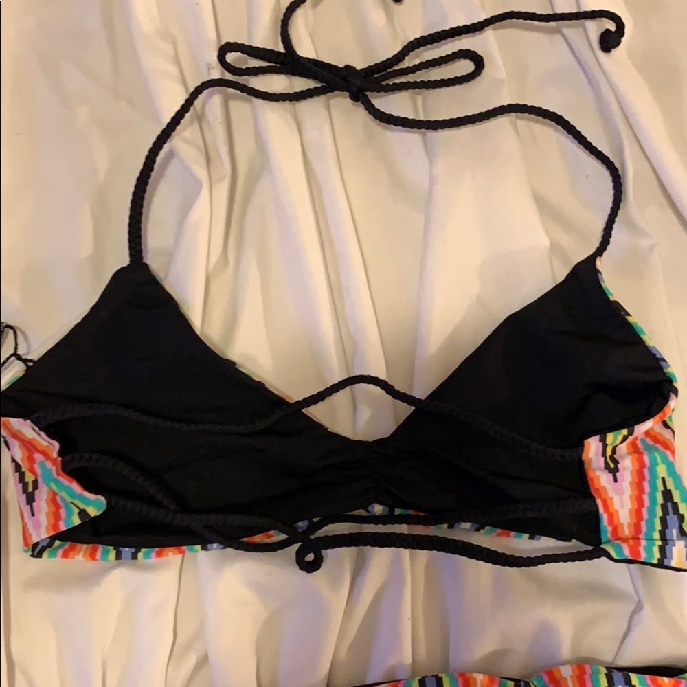 L Space Multi Color Print Bikini Set - image 2